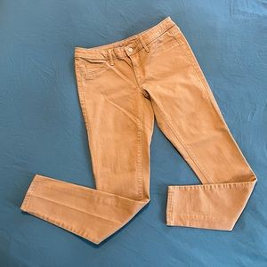 Mossimo mid-rise khaki jegging size 4/27R